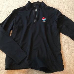 Vintage pepsi quarter zip
